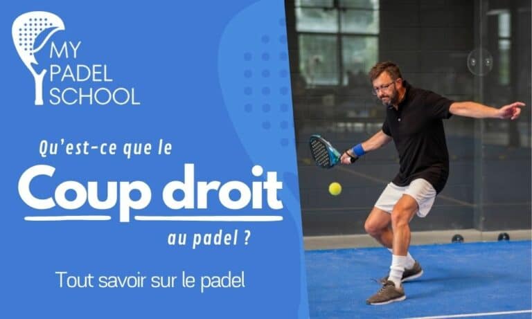 Qu'est-ce que le coup droit au padel