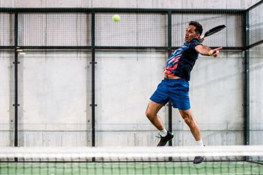 le smash par 3 padel