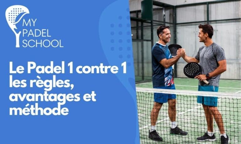 le padel 1 contre 1
